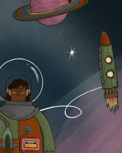 SPACE JAM - Fine Art Print for the Star Gazers & Astronauts