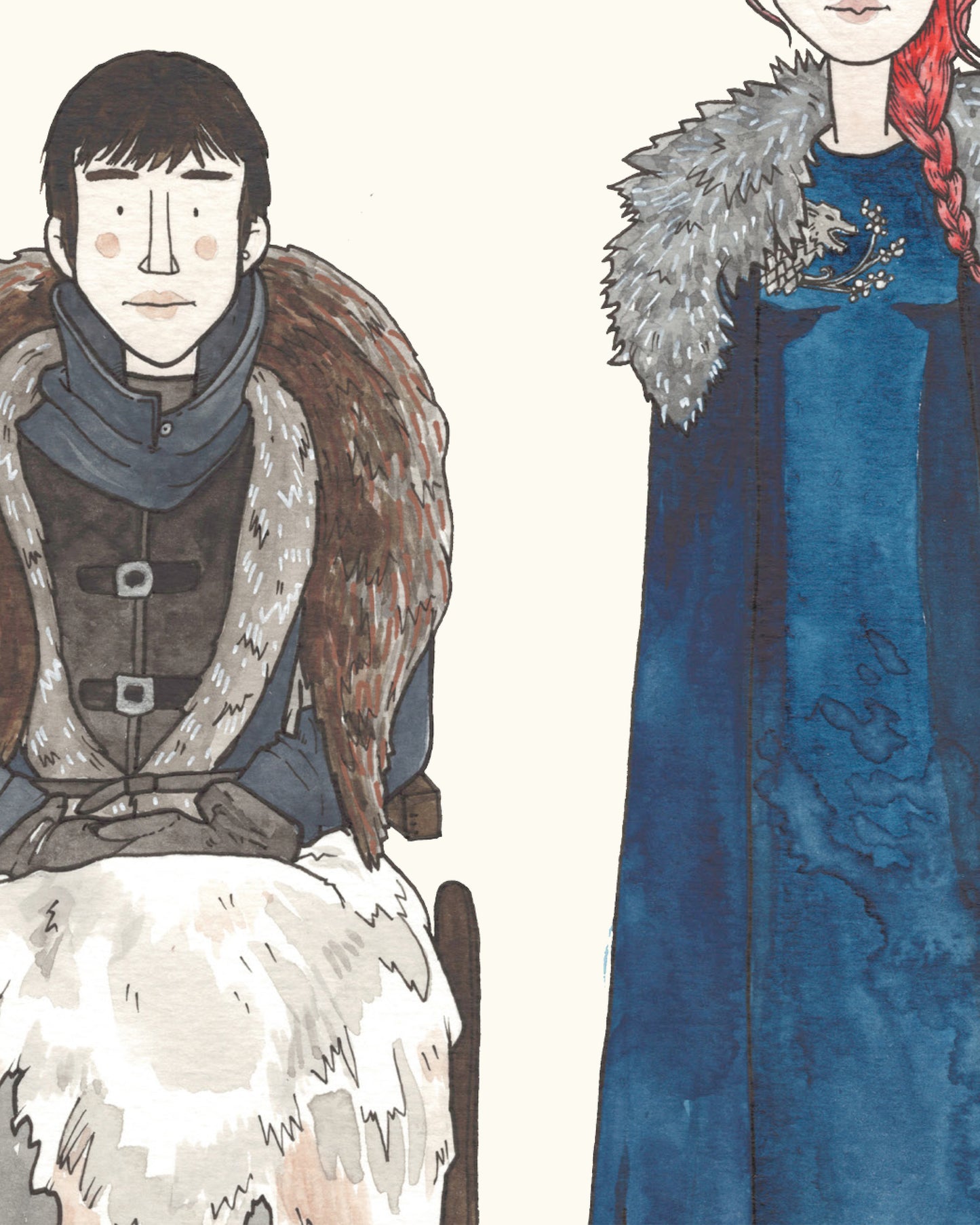 Winter is Here  —    Fine Art Print for the Wolf Pack